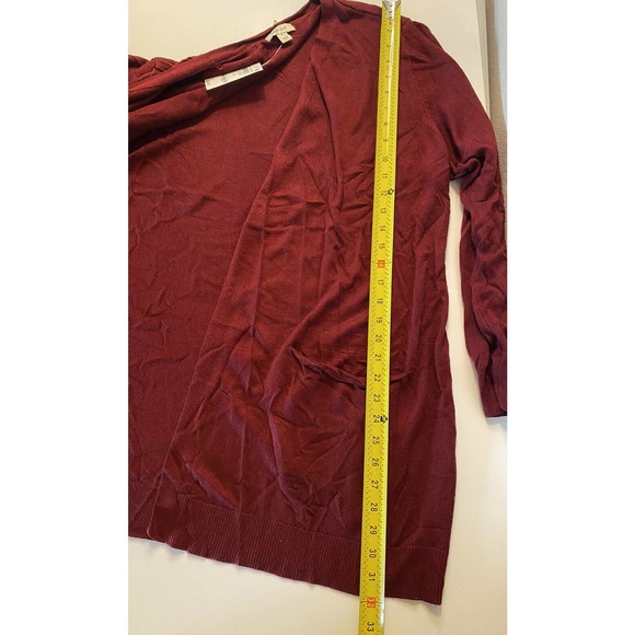 Style & Co plus size cardigan Rayon w pockets Red womens 3x NWT y8 - Picture 7 of 7